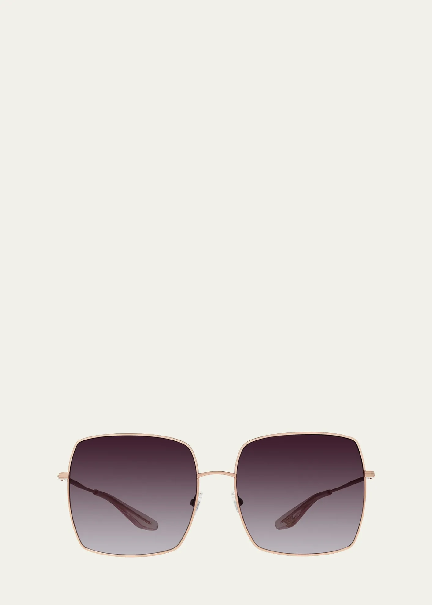 Barton PerreiraFolasade Titanium Square Sunglasses
