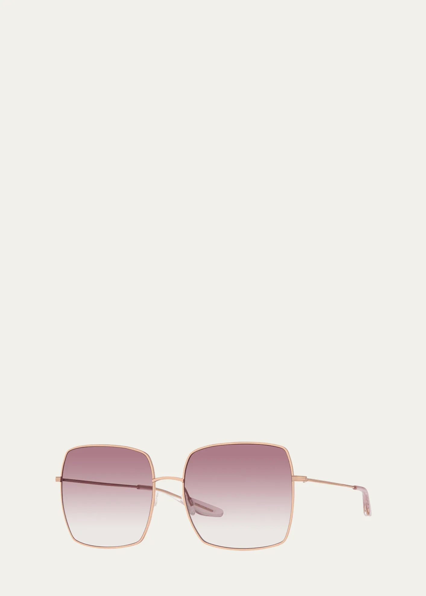 Barton PerreiraFolasade Titanium Square Sunglasses