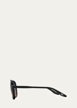 Barton PerreiraHartmann 55mm Acetate Aviator Sunglasses