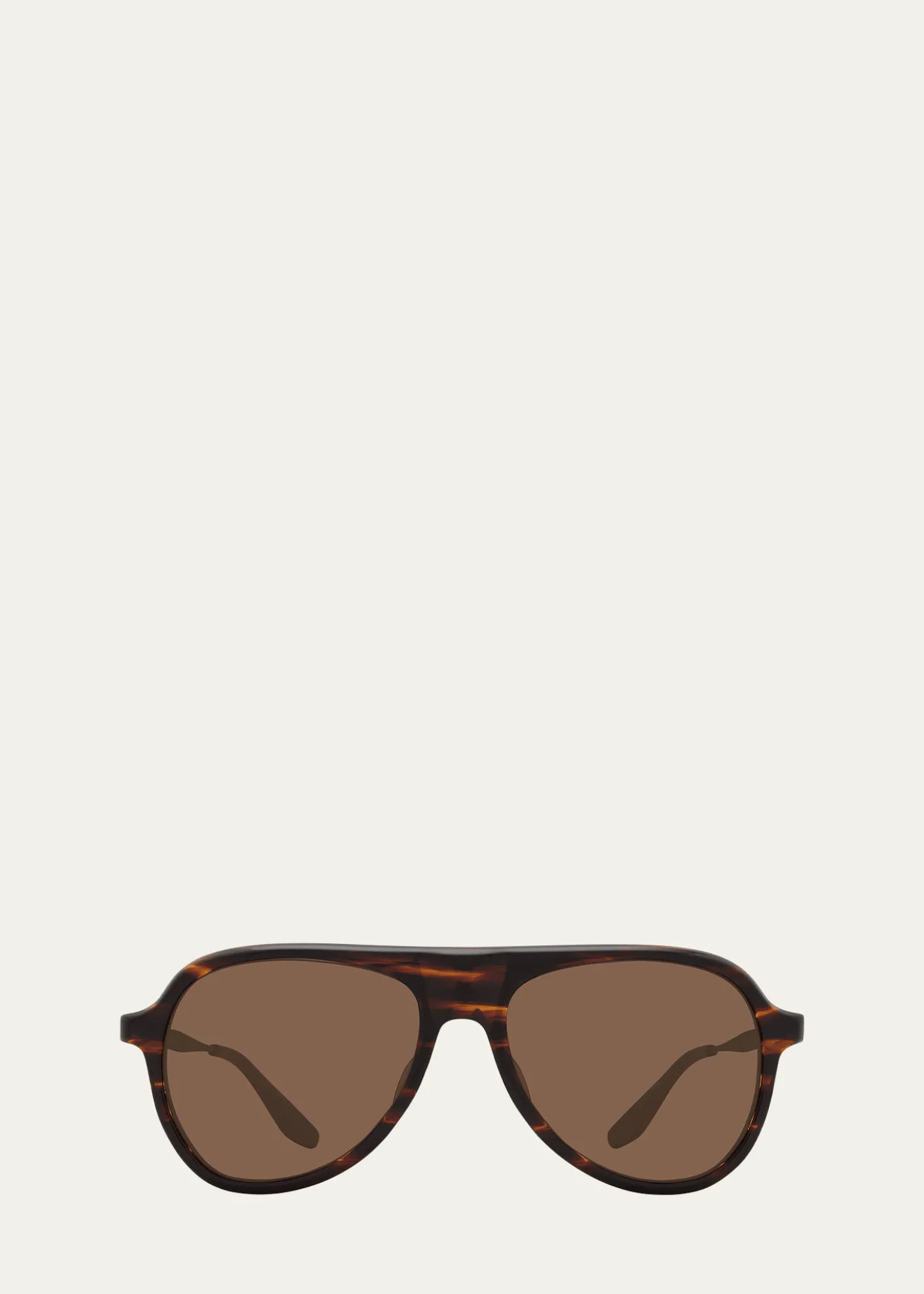 Barton PerreiraMen's Acetate and Titanium Aviator Sunglasses