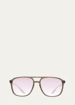 Barton PerreiraMen's Gyalis Zyl Aviator Sunglasses