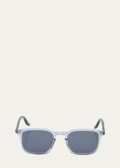 Barton PerreiraMen's Raymond Square Acetate Sunglasses