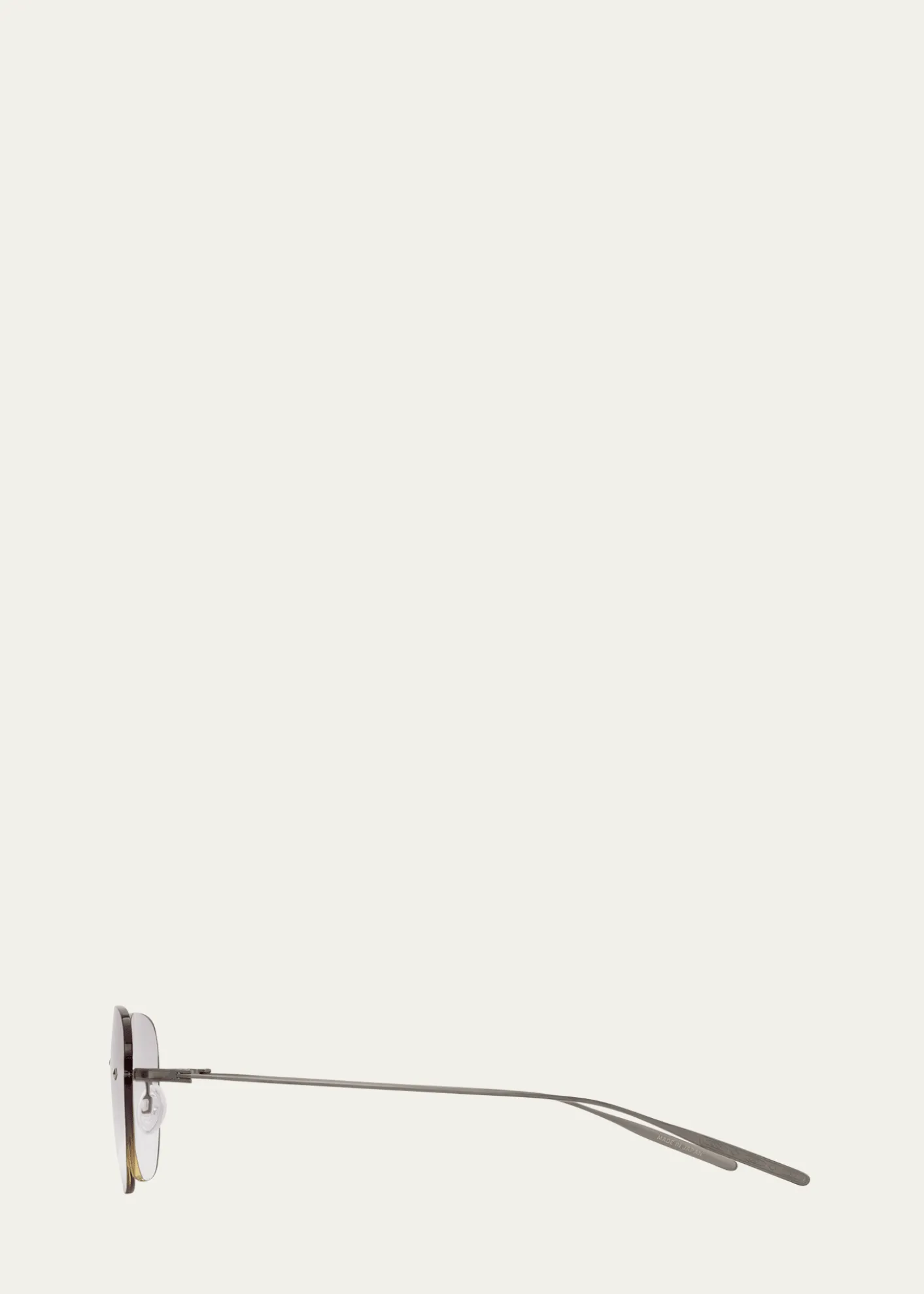 Barton PerreiraMen's Tyrone Titanium Rimless Square Sunglasses