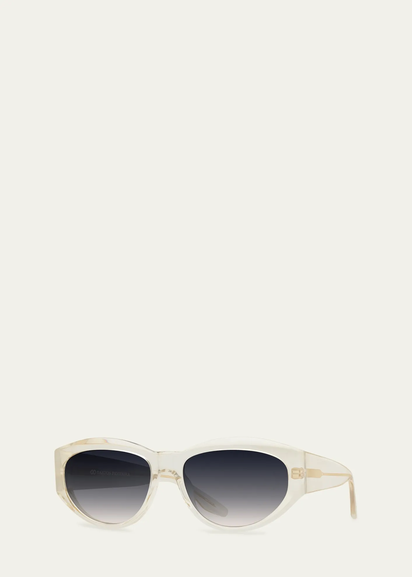 Barton PerreiraRobinson 56mm Acetate Oval Sunglasses