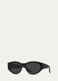 Barton Perreira Robinson 56mm Acetate Oval Sunglasses