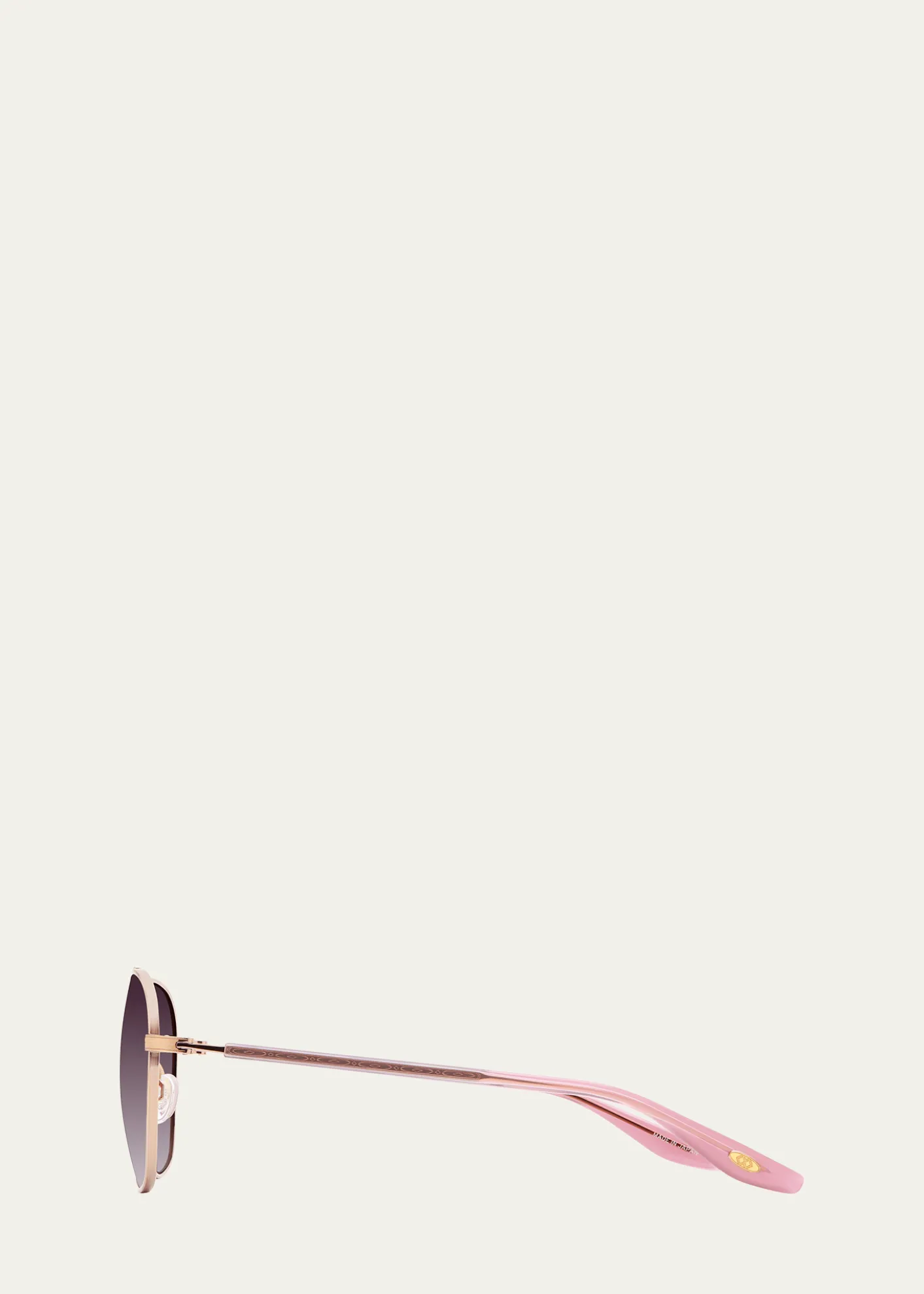 Barton PerreiraSully Aviator Titanium Sunglasses
