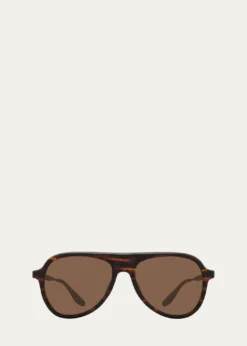 Barton Perreira007 Vedretta Acetate Aviator Sunglasses