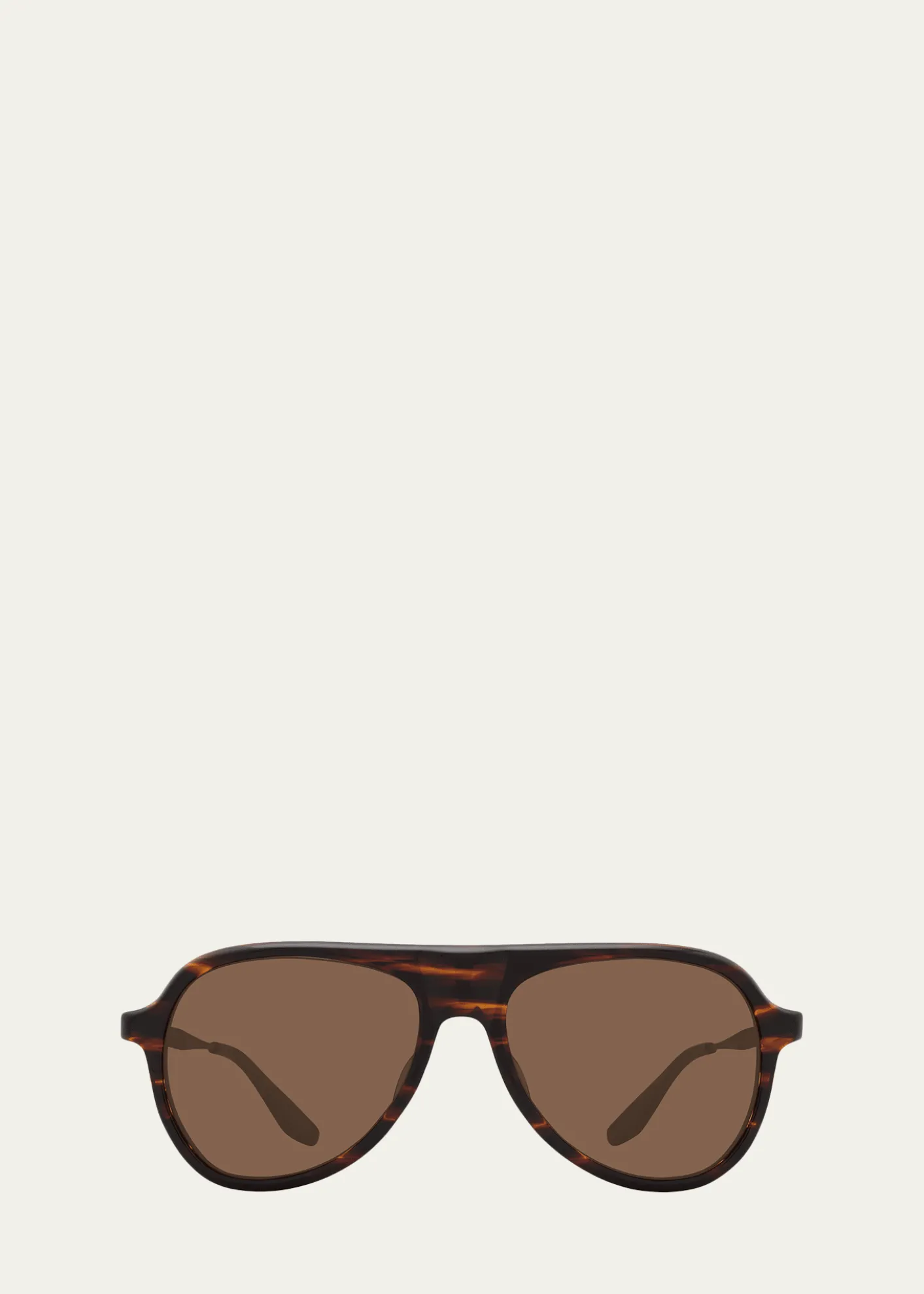Barton Perreira007 Vedretta Acetate Aviator Sunglasses