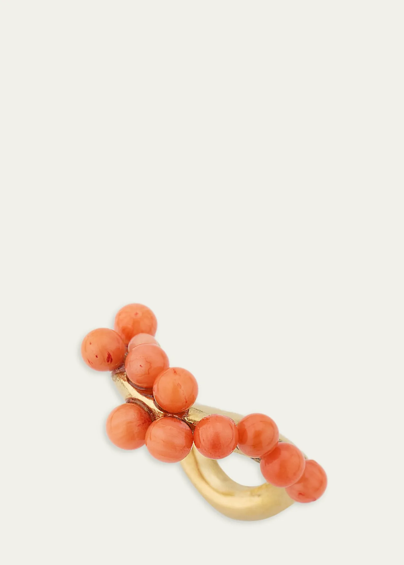 Beatriz PalaciosCoral Wave Link Ear Cuff, Single