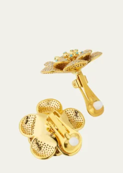 Begum KhanCarnation Stud Earrings
