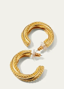 Ben-AmunGold Hoop Earrings