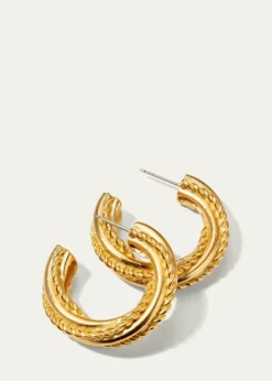 Ben-AmunGold Hoop Earrings