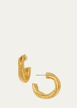 Ben-AmunGold Hoop Earrings