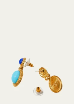Ben-AmunMulti Blue Drop Earrings