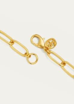 Ben-AmunOval-Link Chain Necklace, 18
