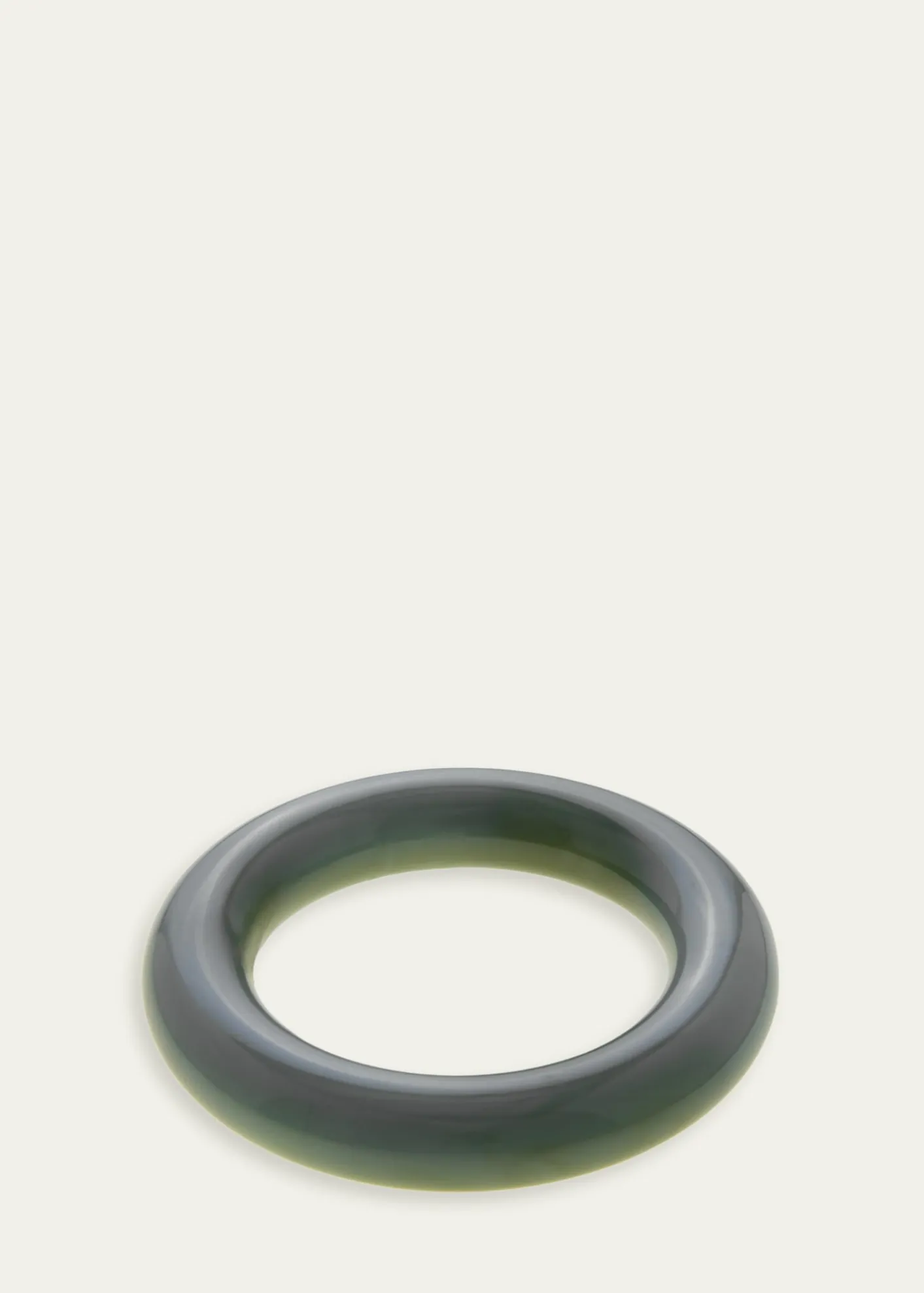 Ben-AmunPastel Green Resin Bangle