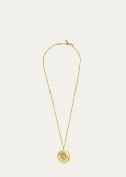 Ben-AmunRound Locket Necklace