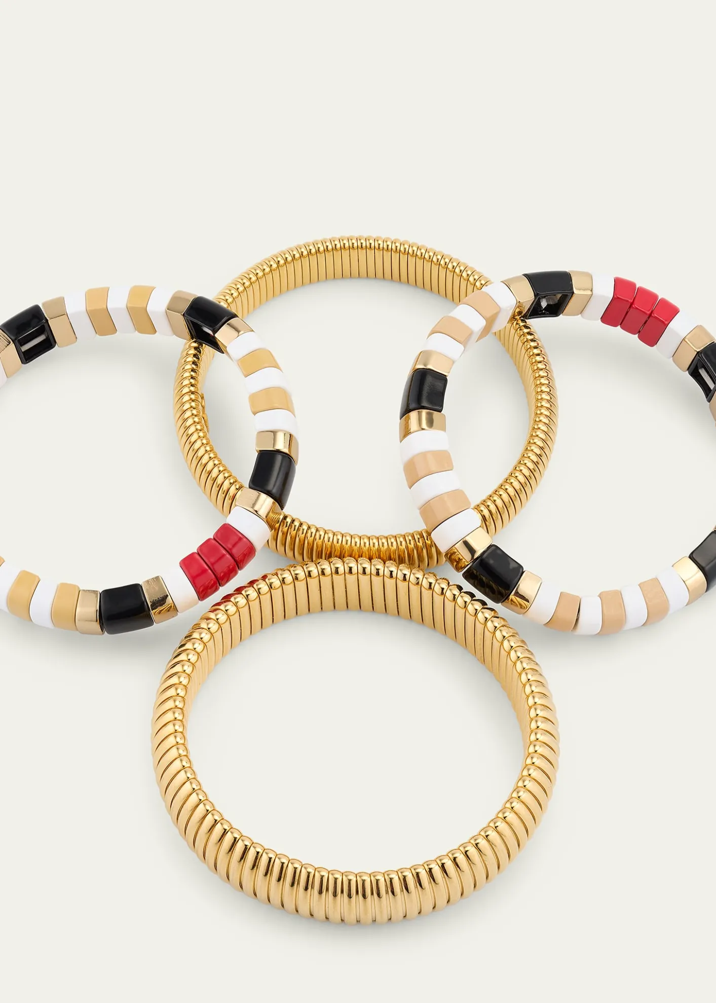 Ben-AmunThe London Stack Cobra Bracelets, Set of 4