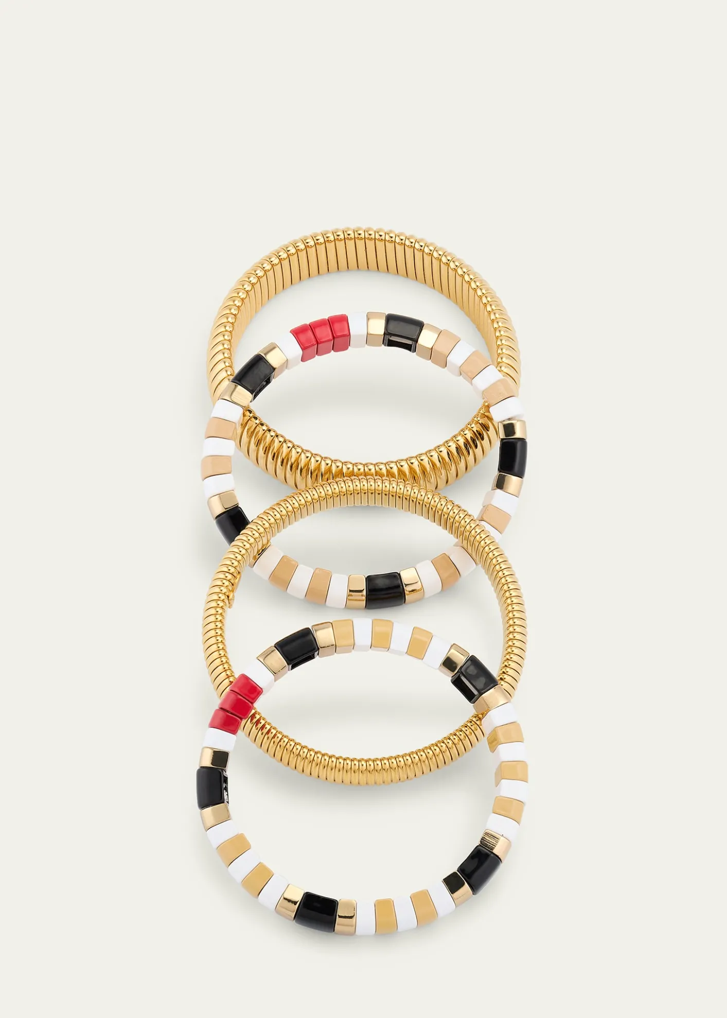 Ben-AmunThe London Stack Cobra Bracelets, Set of 4