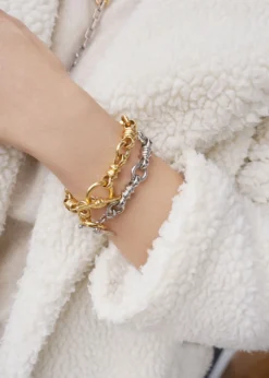 Ben-AmunTwo-Tone Link Bracelet
