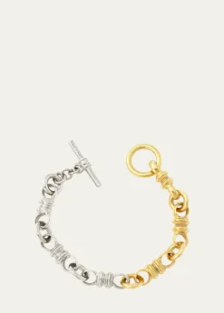 Ben-AmunTwo-Tone Link Bracelet