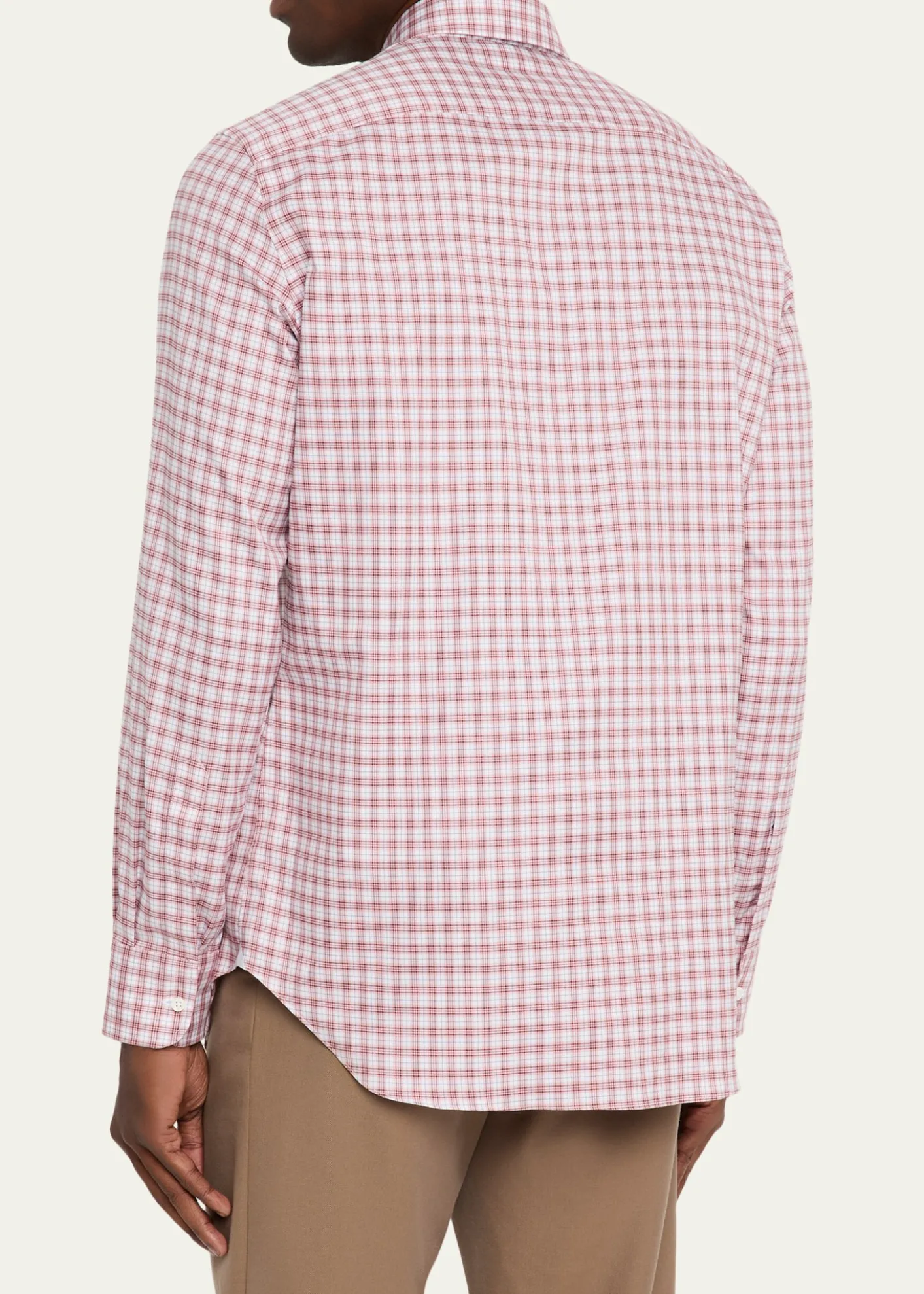 Bergdorf GoodmanMen's Plaid Button-Front Dress Shirt