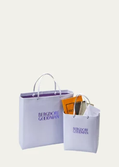 Bergdorf GoodmanBG Small Leather Shopping Bag