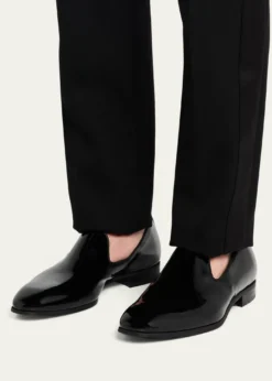 Bergdorf GoodmanMen's Patent Leather Venetian Loafers