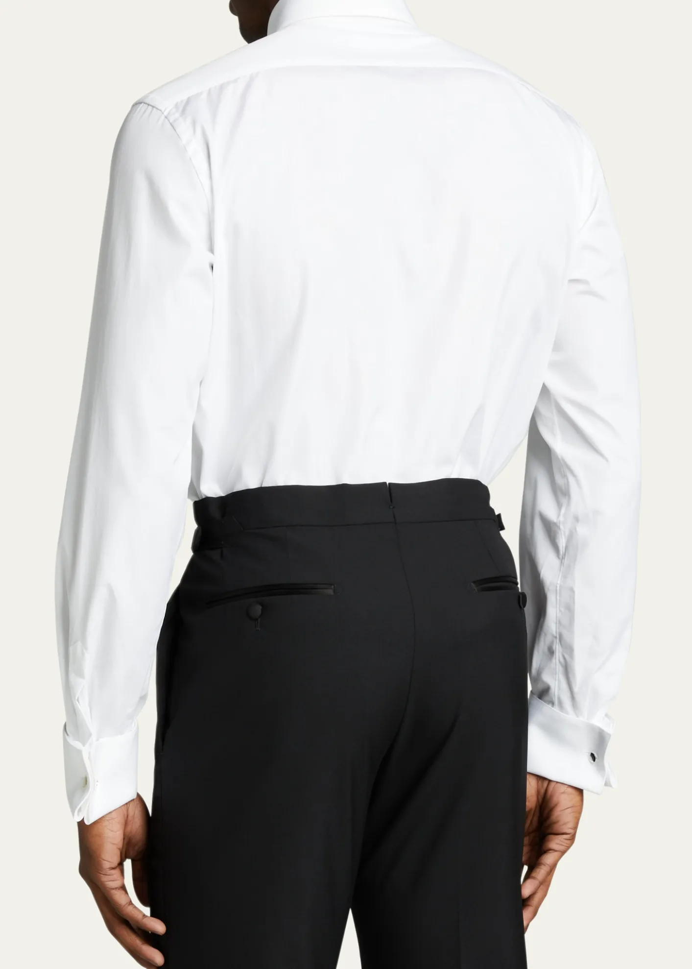 Bergdorf GoodmanMen's Pique Bib-Front Tuxedo Shirt