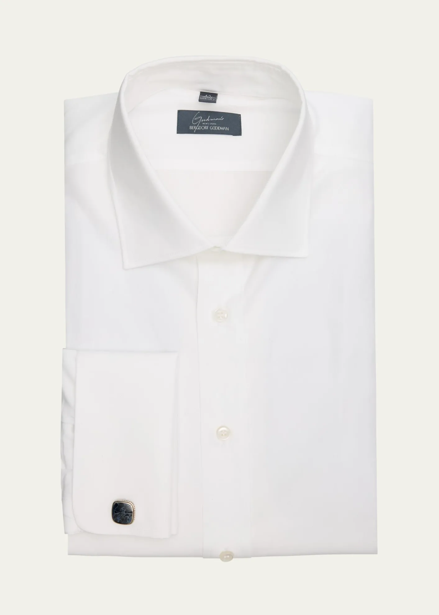 Bergdorf GoodmanMen's Solid Poplin Sport Shirt