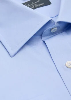 Bergdorf GoodmanMen's Solid Poplin Dress Shirt