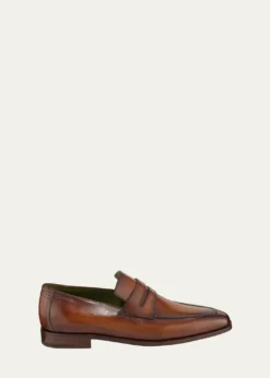 BerlutiMen's Andy Demesure Leather Loafers