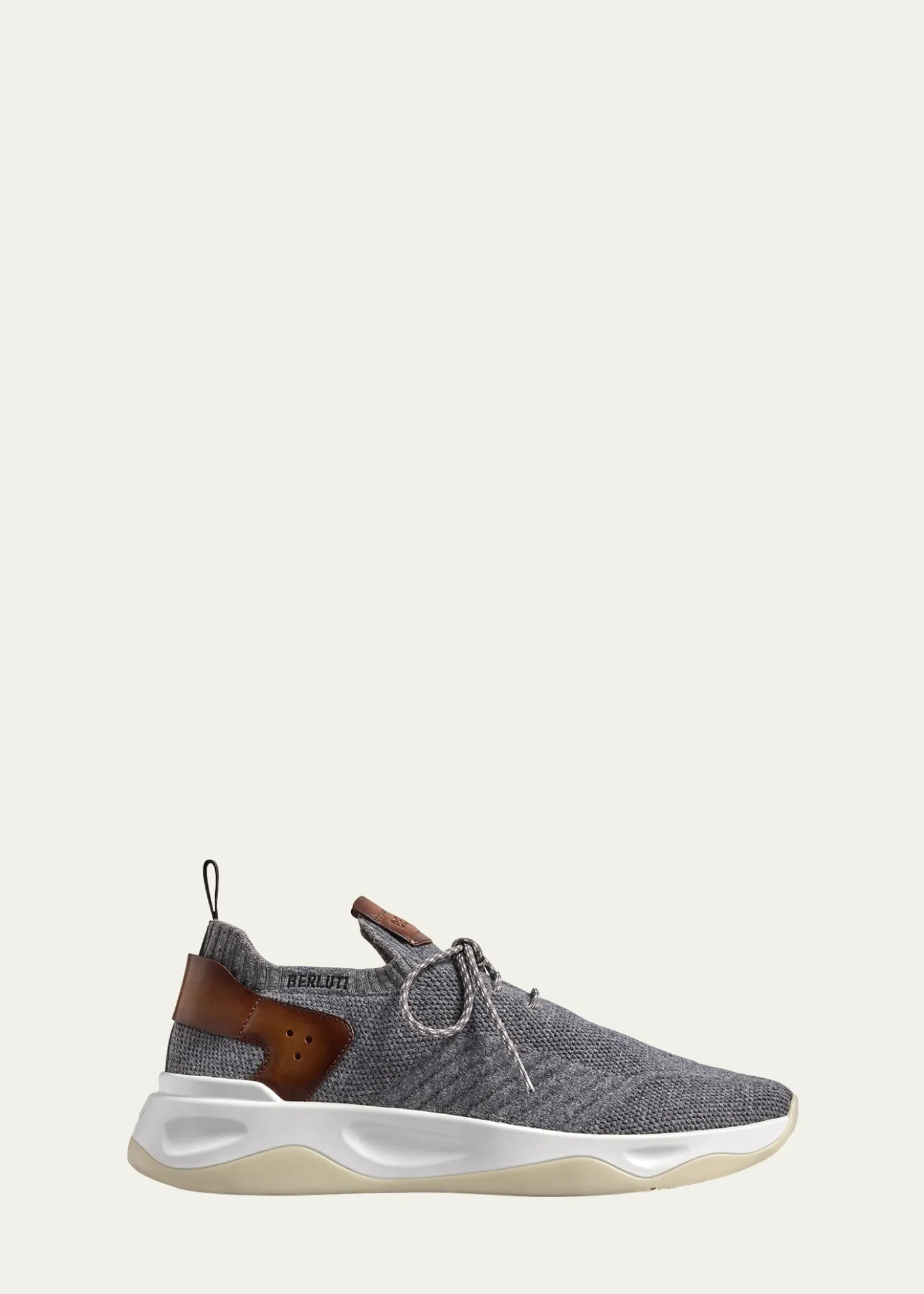 BerlutiMen's Cashmere-Knit Runner Sneakers