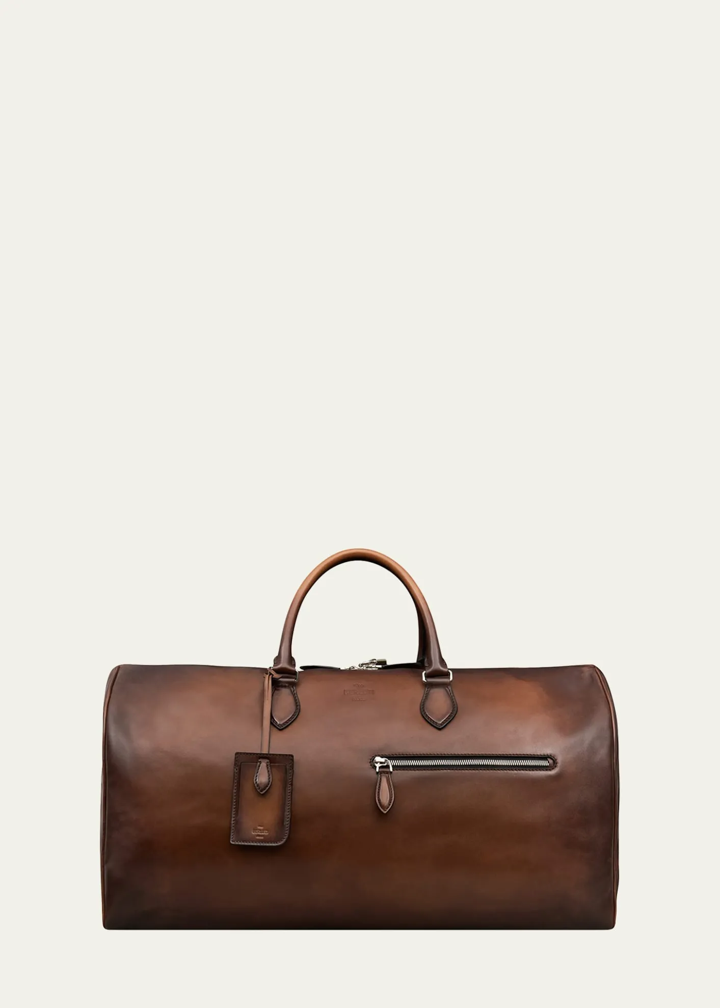 BerlutiMen's Jour Off Leather Travel Bag, L