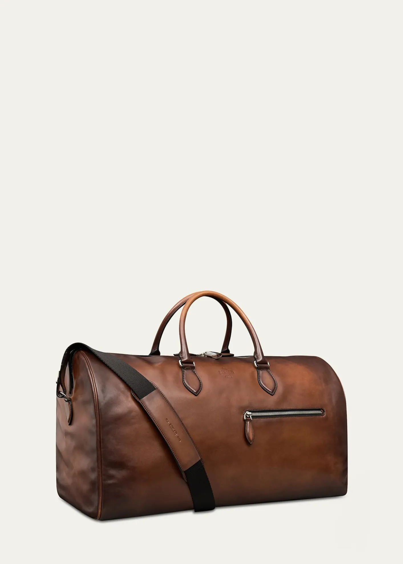 BerlutiMen's Jour Off Leather Travel Bag, L