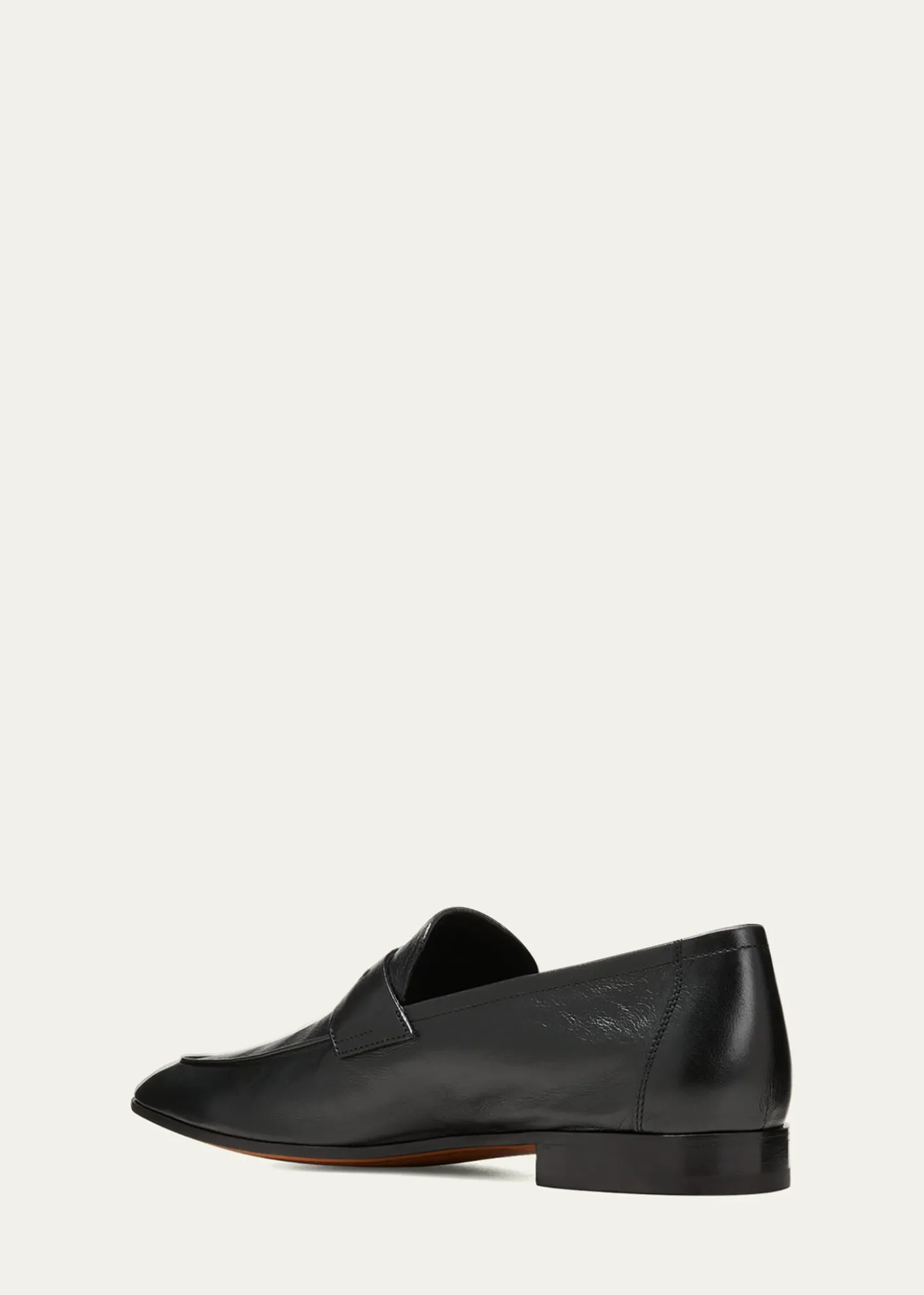 BerlutiMen's Lorenzo Kangaroo Leather Loafers
