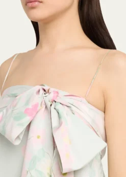 BERNADETTEBailey Bow Babydoll Midi Dress