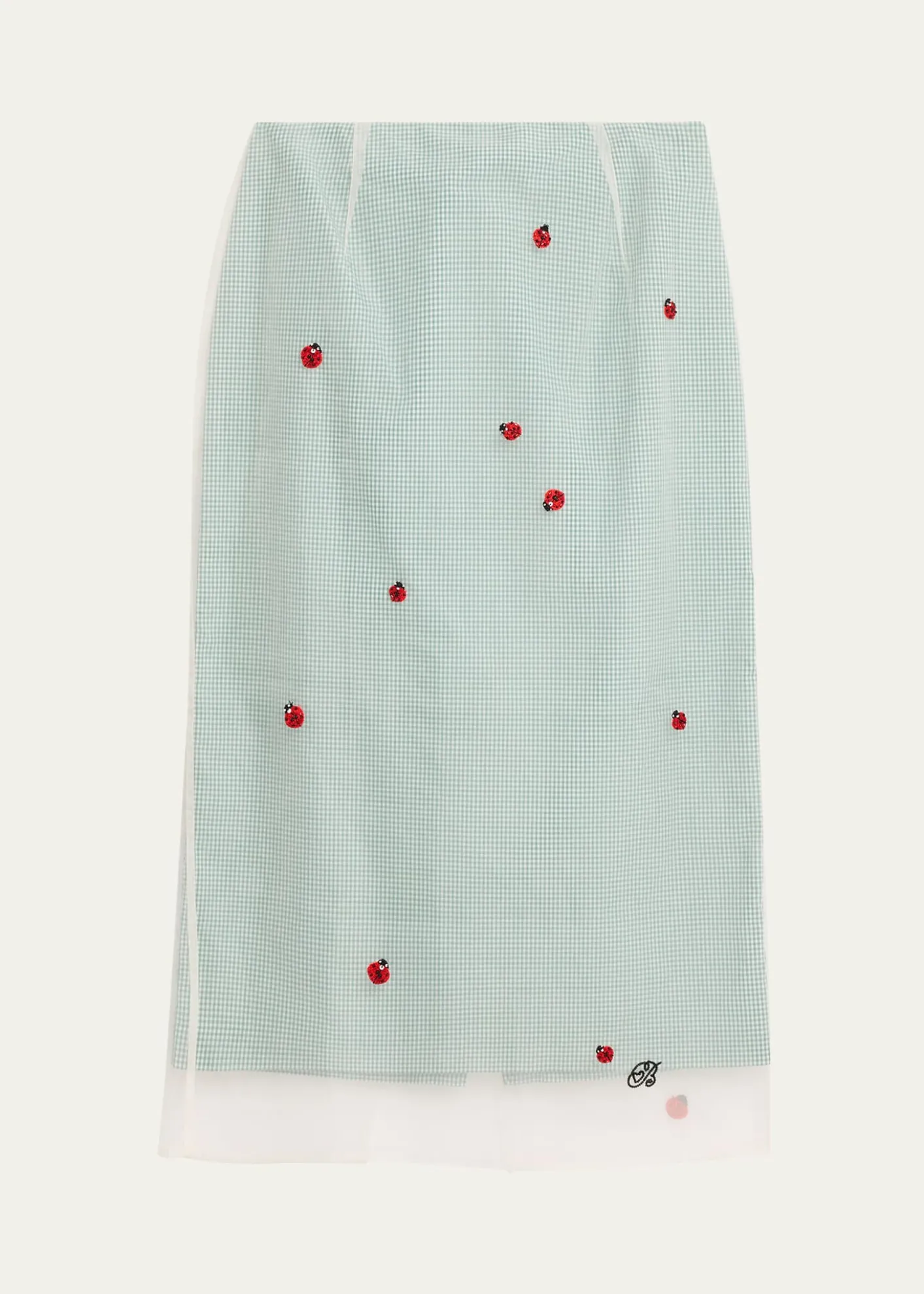 BERNADETTERoxane Lady Bug Layered Midi Skirt