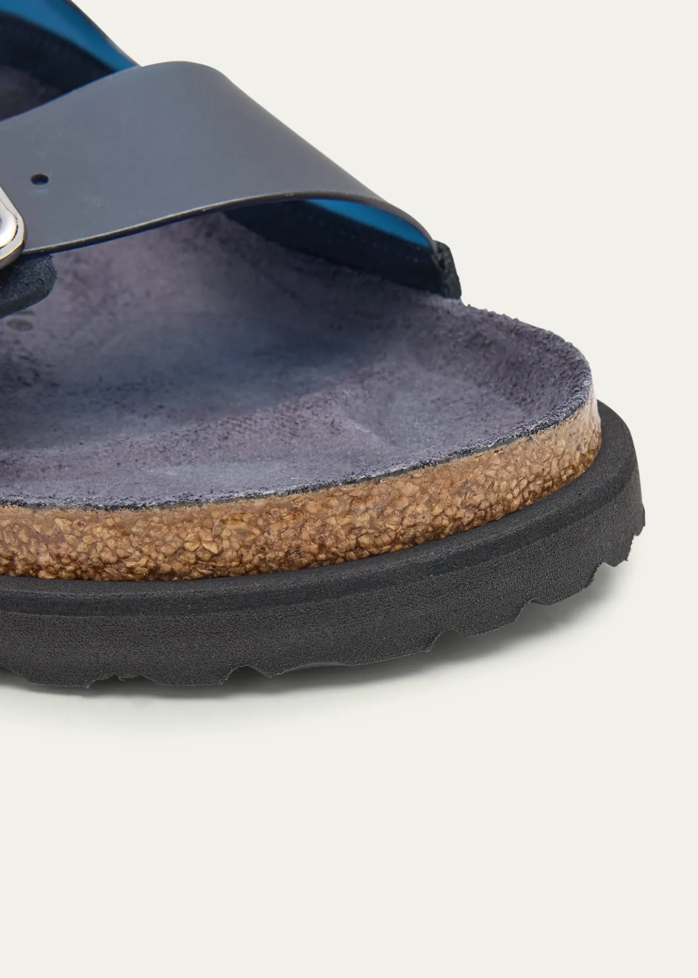 1774 BirkenstockArizona Suede PVC Dual-Buckle Slide Sandals