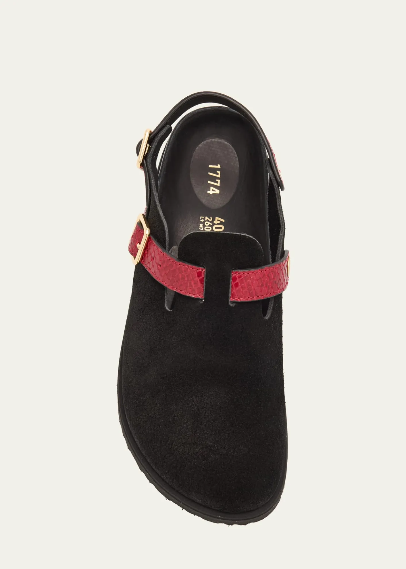 1774 BirkenstockTokio Cazador Mixed Leather Slingback Mules