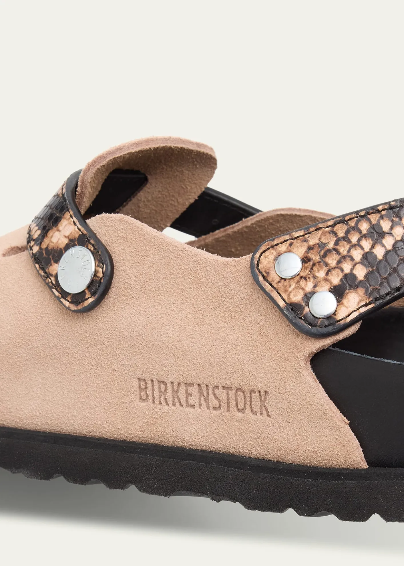 1774 BirkenstockTokio Mixed Leather Slingback Mules