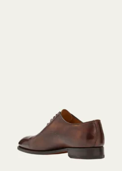 BontoniMen's Vittorio Reverse Stitch Cap-Toe Oxfords