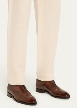BontoniMen's Vittorio Reverse Stitch Cap-Toe Oxfords