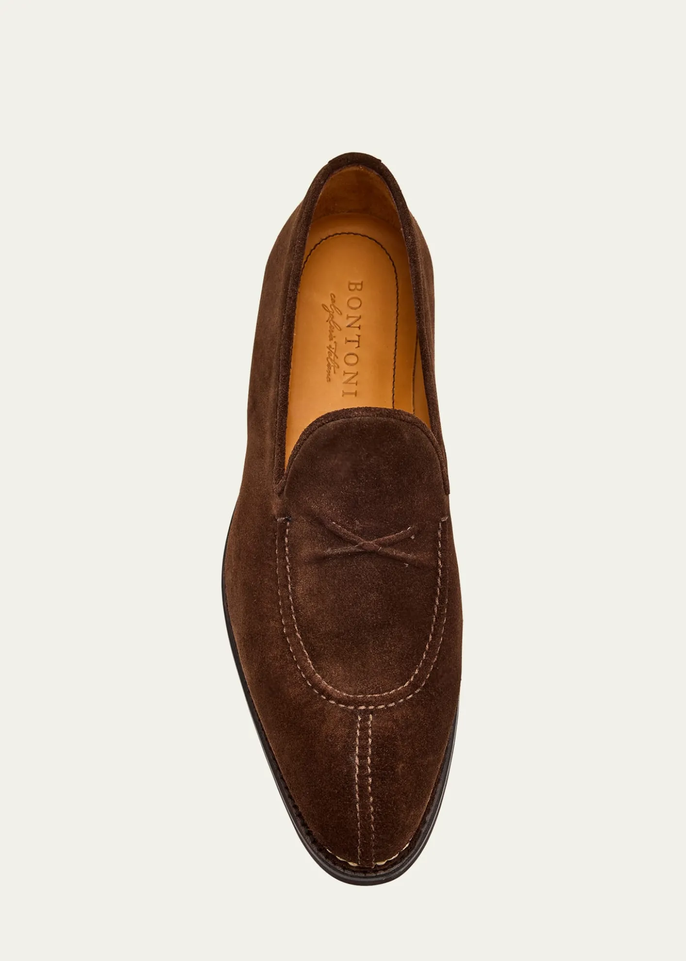 BontoniMen's Patrizio Leather Rubber-Sole Loafers
