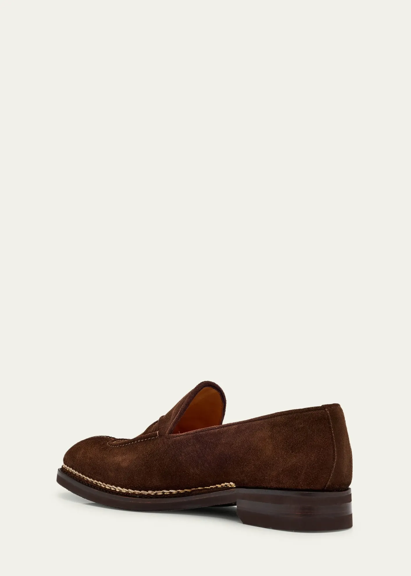BontoniMen's Patrizio Leather Rubber-Sole Loafers