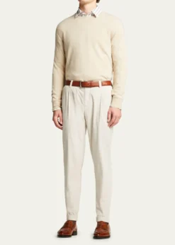 BontoniMen's Principe Leather Penny Loafers