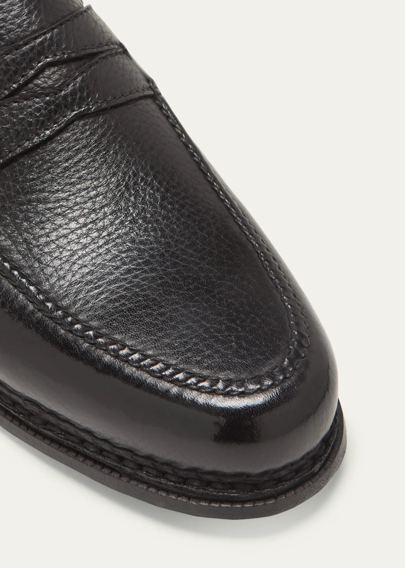 BontoniMen's Savarese II Deerskin Penny Loafers