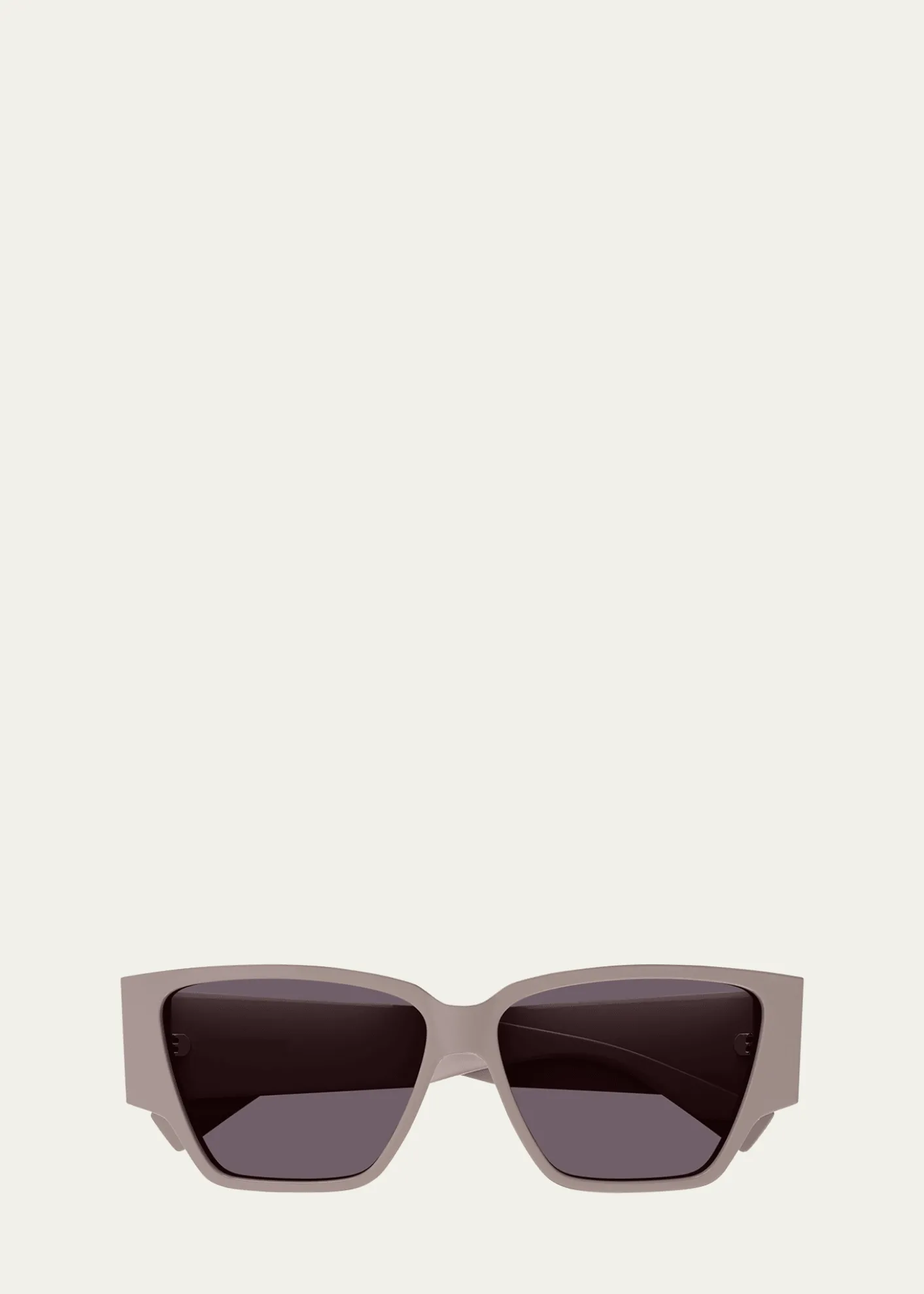 Bottega VenetaLogo Pink Acetate Butterfly Sunglasses