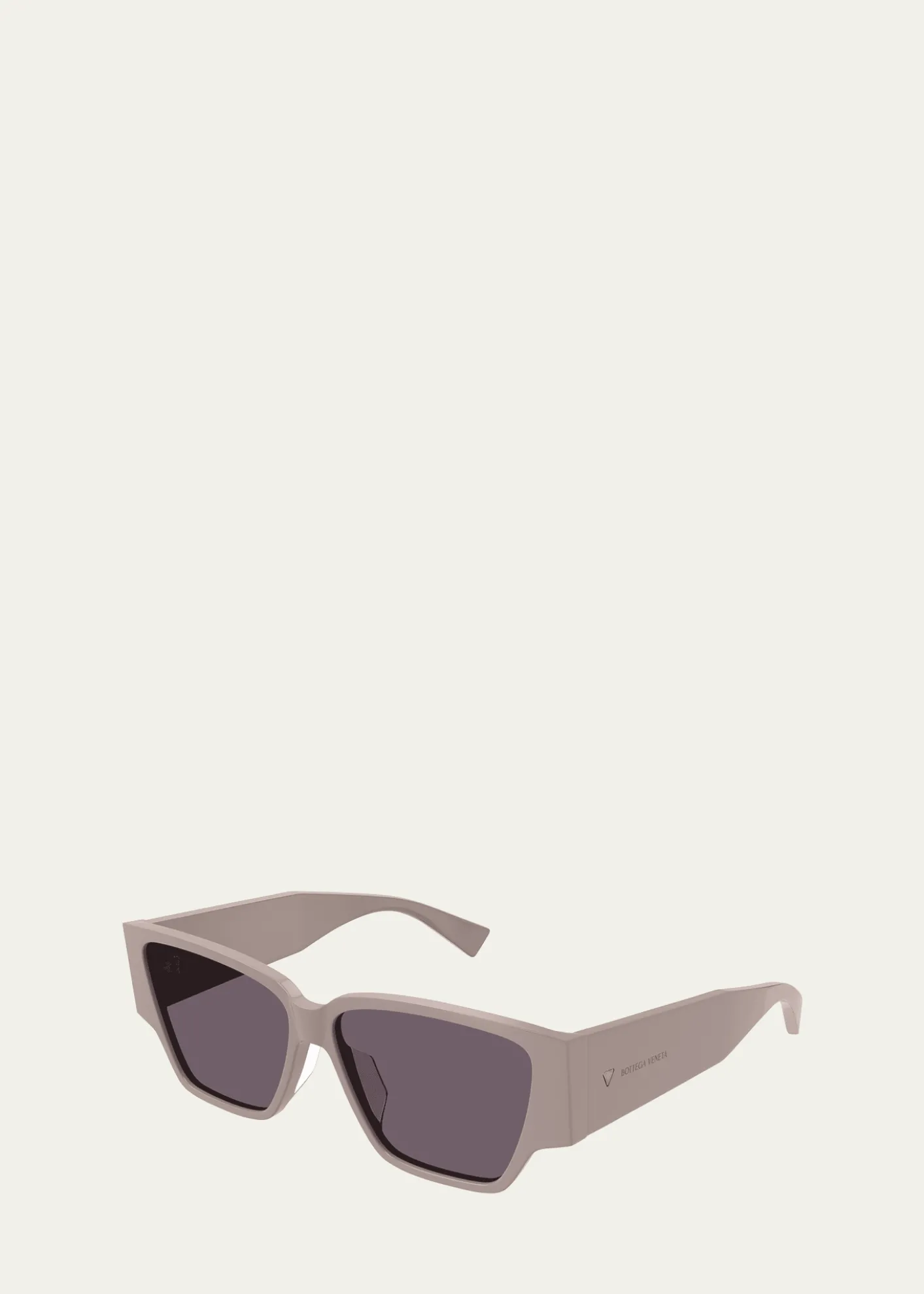 Bottega VenetaLogo Pink Acetate Butterfly Sunglasses
