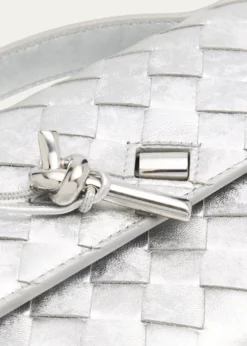 Bottega VenetaAndiamo Laminated Leather Clutch Bag